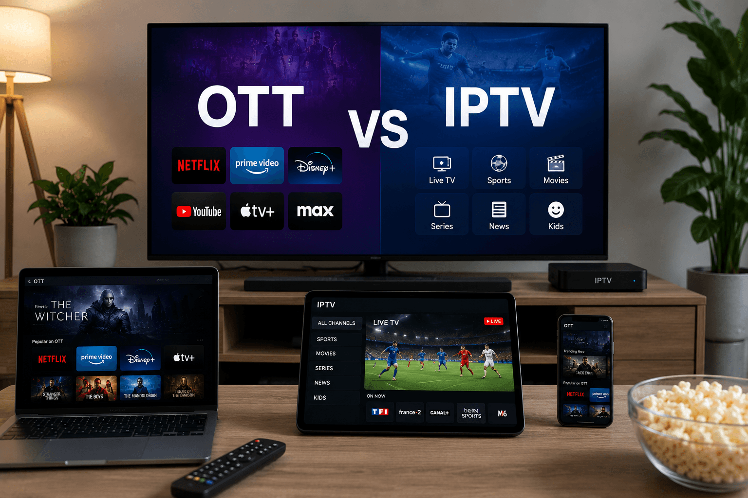 FAQ OTT vs IPTV : questions fréquentes